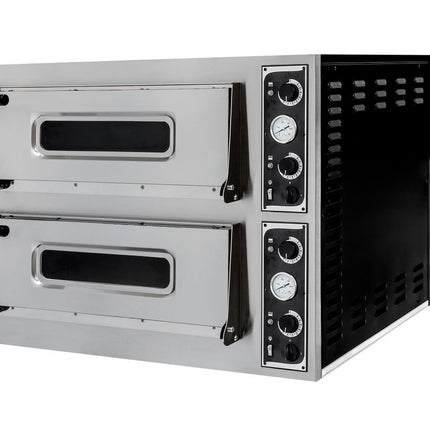Pizza Oven BASIC 44 Double Chamber | HENDI | 400V/9400W | 975x930x742mm