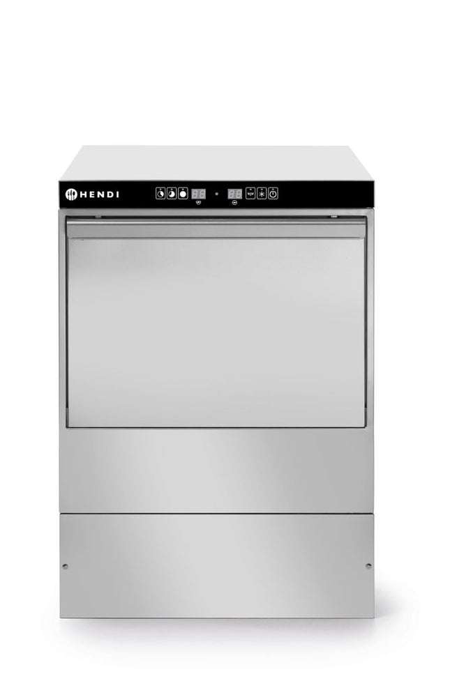 Electronic Glasswasher 40x40 | HENDI | 230V/2800W | 470x510x710mm