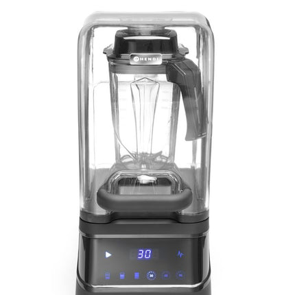 Digital Bar Blender with Sound Enclosure | HENDI | 2.5L | 1680W | Black