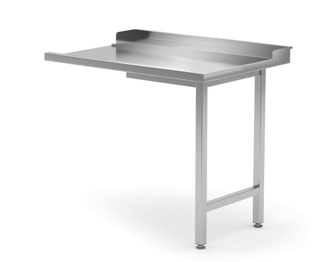 Unloading Table for Dishwashers Right Side | HENDI | Stainless Steel | 1000x700x850mm