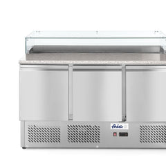 Three-Door Pizza Counter 380L | Arktic | 230V/310W