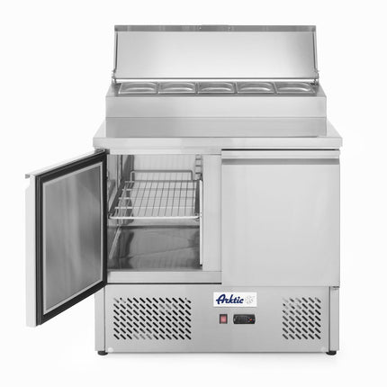 Two Door Salad Counter with Raised GN Display | Arktic | 300L Capacity | 230V/310W
