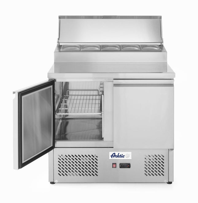 Two Door Salad Counter with Raised GN Display | Arktic | 300L Capacity | 230V/310W