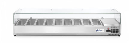 Refrigerated Countertop Server GN 1/3 | Arktic | 9x GN 1/3 Containers | Hardened Glass Display