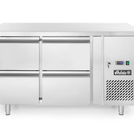 Four Drawer Refrigerated Counter | Arktic Profi Line | 280L Capacity | 230V/250W