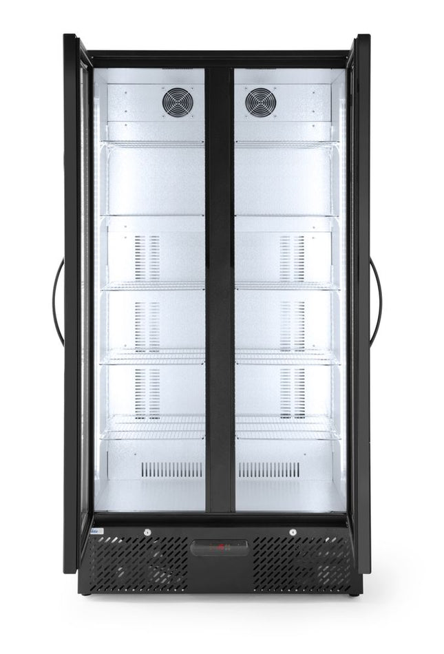 Back Bar Refrigerator Double-Door | Arktic | 384L | Black