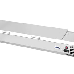 Refrigerated Countertop Server 9x GN 1/3 | Arktic | 230V/180W | Stainless Steel Lid
