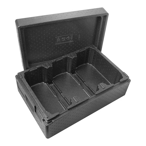 Ice Cream Thermobox for 3 Basins | Thermo Future Box | Stackable EPP | 6.1 L | 60 x 40 x H26 cm 1