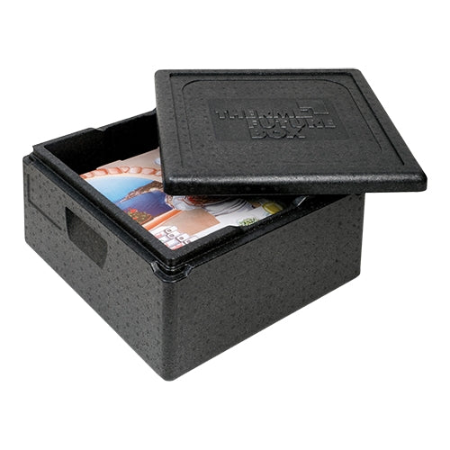 Pizza Thermobox 32 L Black | Thermo Future Box | Stackable EPP | 41 x 41 x H33 cm 1