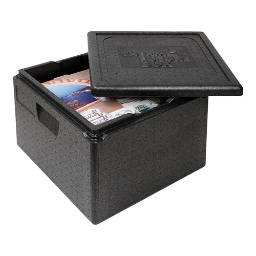 Pizza Thermobox 40 L Black | Thermo Future Box | Stackable EPP | 41 x 41 x H39 cm 1
