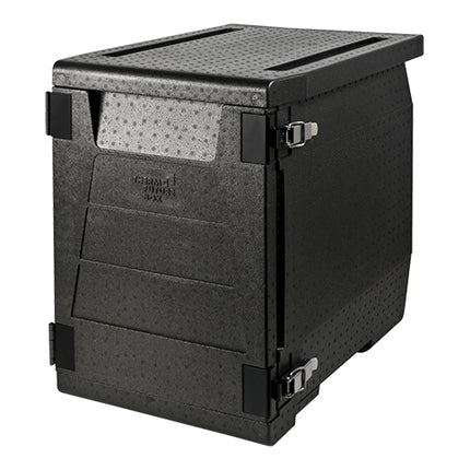 GN 1/1 EPP Thermobox 93 L Black Stackable | Thermo Future Box | 44.5 x 64.5 x H62.5 cm 1
