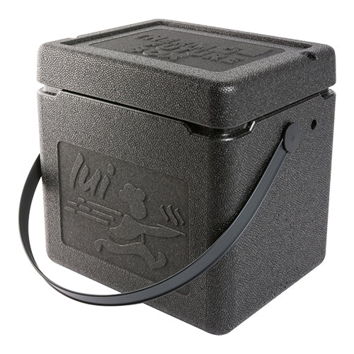 EPP Shopping Box 15 L | Thermo Future Box | Black Stackable Insulated Catering Box 1