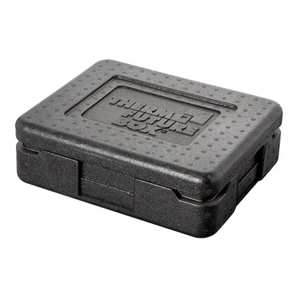 Insulated Food Delivery System | Thermo Future Box DinnerBox Mini-Menu | Black EPP | 3 L | 30.5 x 25.5 x H11 cm 1