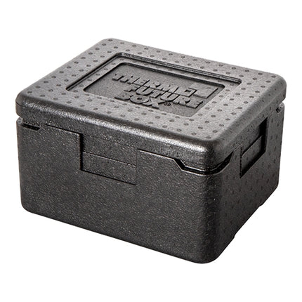 Insulated Food Delivery Box | Thermo Future Box DinnerBox Mini-Menu | Black EPP | 7 L | 30.5 x 25.5 x H19 cm 1