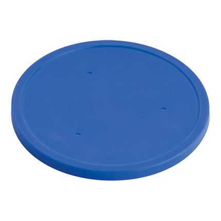 Microwave-Safe Round Silicone Rubber Cover Plate | Thermo Future Box | Blue | Ø25.5 cm 1