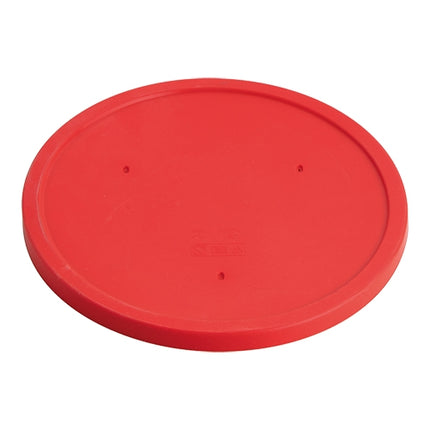 Round Silicone Rubber Cover Plate Ø25.5 cm | Thermo Future Box | Red | Microwave Safe 1