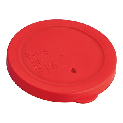 Silicone Rubber Serving Dish Cover Ø11.5 cm | Thermo Future Box | Red | Microwave Safe 1