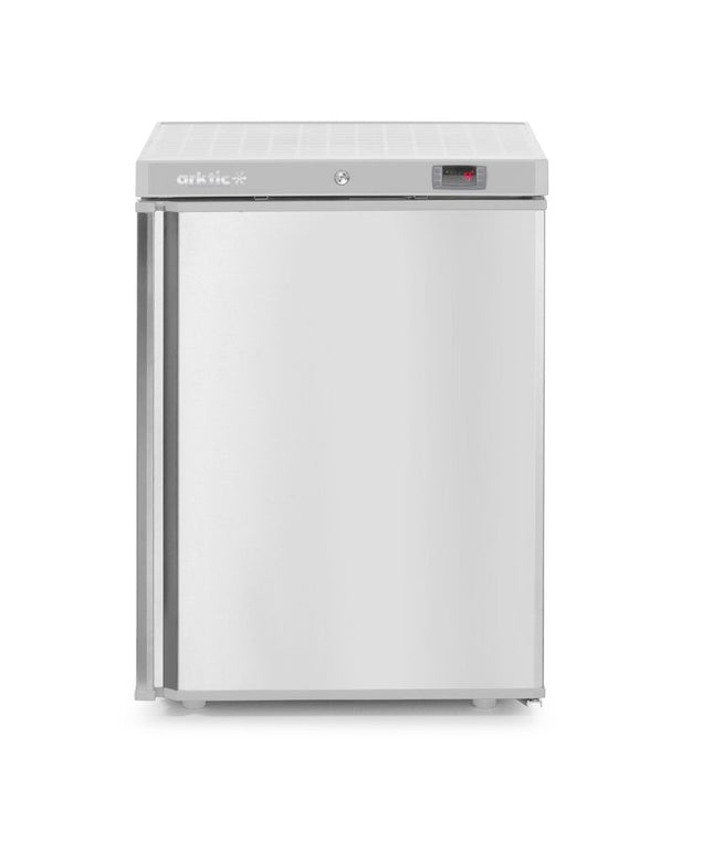 Zamrzovalna omara Budget Line z ohišjem iz nerjavnega jekla, Arktic, Budget Line, 100 l, 230 V/130 W, 637 x 600 x (V) 835 mm