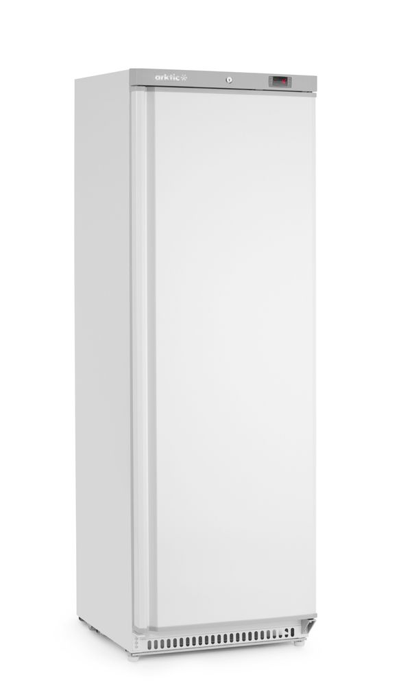 Zamrzovalna omara z ohišjem iz belo lakiranega jekla, Arktic, Budget Line, 260 l, bela, 230 V/280 W, 639 x 600 x (V) 1875 mm
