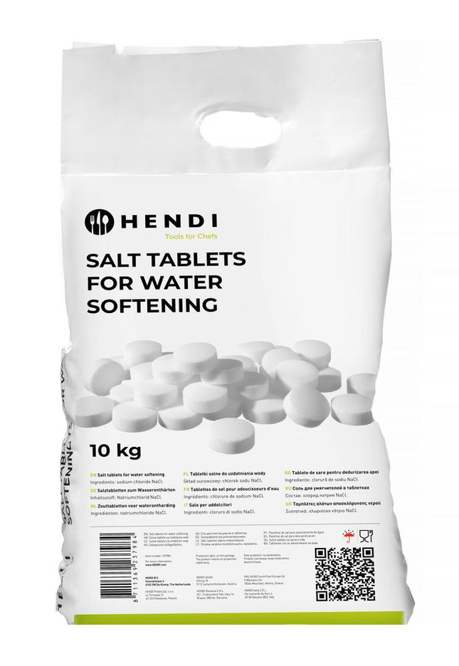 Salt Tablets for Water Softening | HENDI | 10 kg