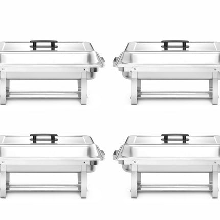 Chafing Dish Set GN 1/1, 7.5L | HENDI, Set of 4