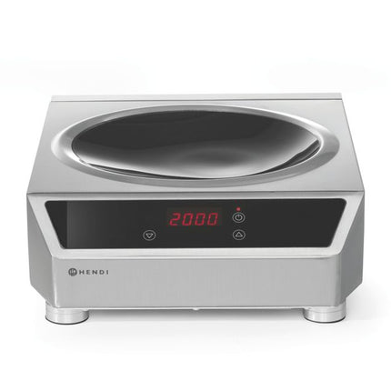 Induction Wok Model 3500 | HENDI Profi Line | 230V/3500W | 340x450x130mm
