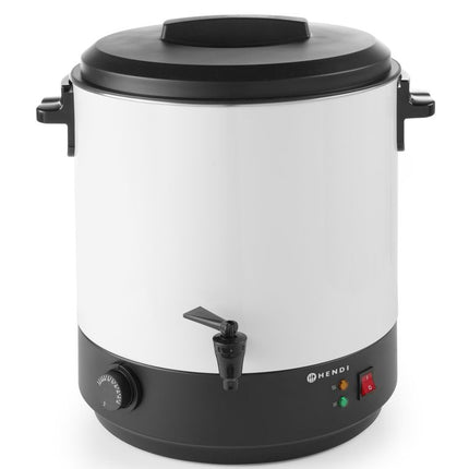 Hot Drinks Boiler 25L | HENDI | White Coated Stainless Steel | 230V/2500W