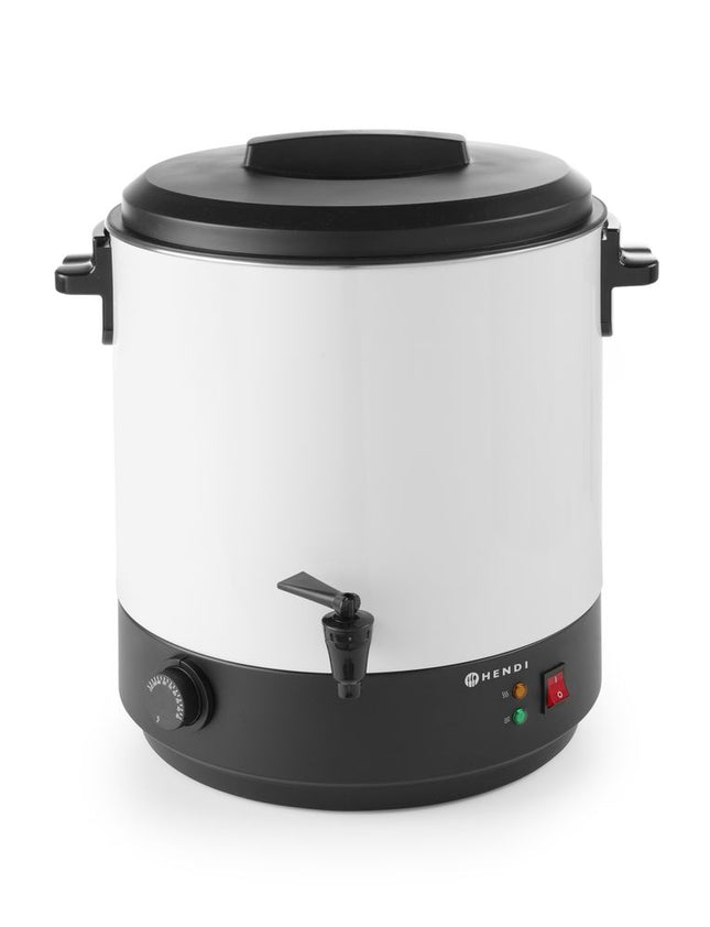 Hot Drinks Boiler 25L | HENDI | White Coated Stainless Steel | 230V/2500W