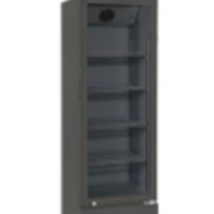 Vitrinski hladilnik, steklena vrata, Arktic, 3 police, 158 l, črn, 230 V/290 W, 540 × 540 × (V) 1527 mm