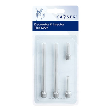 Decorator and Injector Tips | Kayser | Stainless Steel | for WHIPcreamer 1