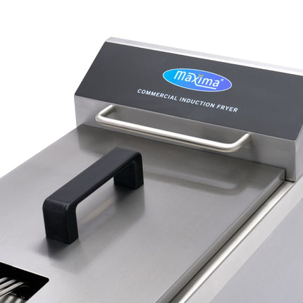 Deep Fryer | 8L | 1 Basket | Induction | with Drain Tap 10