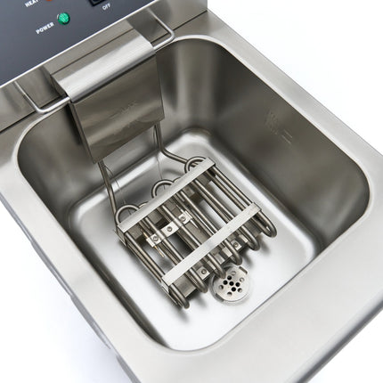 Deep Fryer | 16L | 1 Basket | with Drain Tap and Stand | 230V 11