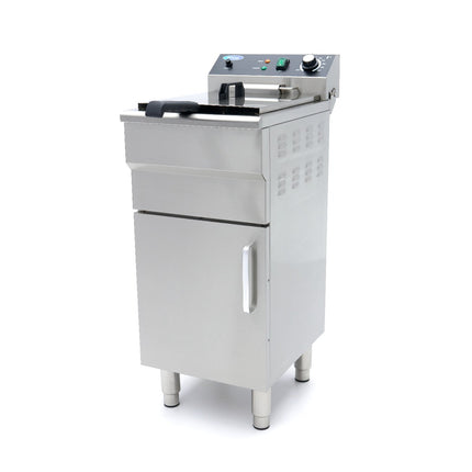 Deep Fryer | 16L | 1 Basket | with Drain Tap and Stand | 230V 1