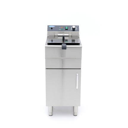 Deep Fryer | 16L | 1 Basket | with Drain Tap and Stand | 230V 3