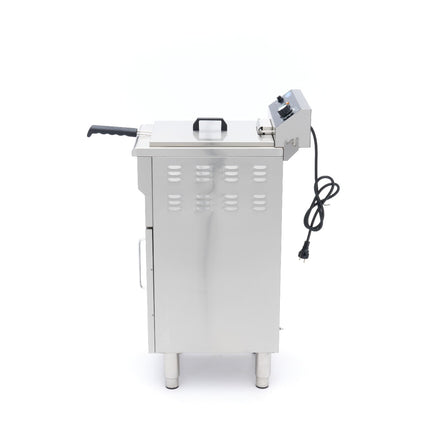Deep Fryer | 16L | 1 Basket | with Drain Tap and Stand | 230V 5