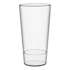 Stackable SAN Beer Glass | Brevetti WAF | Transparent | 40 cl | Ø7.7 x H13.5 cm 1