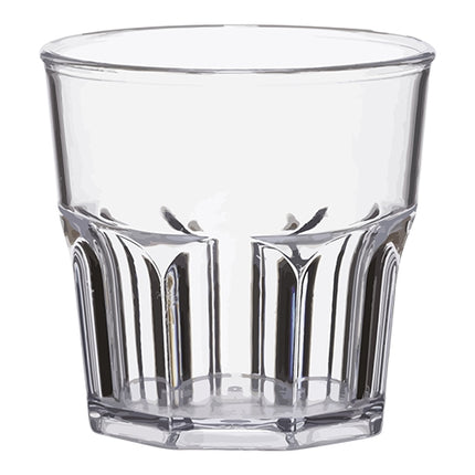 Water Glass 16cl | Brevetti WAF | Transparent SAN, BPA Free | Ø7.1 x H6.9 cm 1