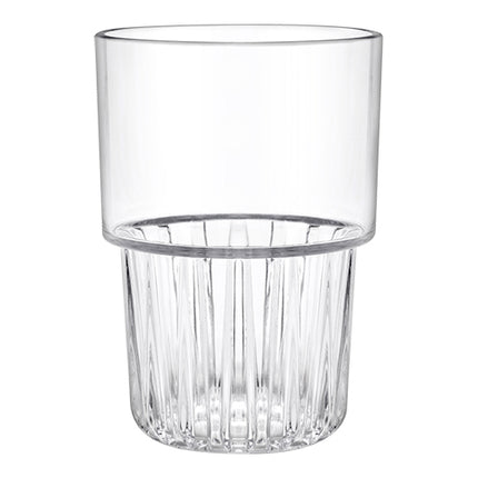 Stackable SAN Water Glass | Brevetti WAF | Transparent | 41 cl | Ø8.5 x H12 cm 1