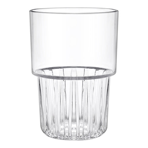 Stackable SAN Water Glass | Brevetti WAF | Transparent | 41 cl | Ø8.5 x H12 cm 1