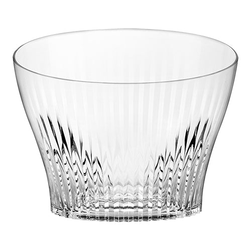 Ribbed Transparent Champagne Bowl | Brevetti WAF | PMMA | 10.2 L | 36.7 x 27.3 x H30 cm 1