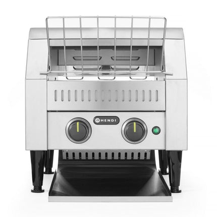 Double Conveyor Toaster with Adjustable Timer | HENDI | Silver | 230V/2240W