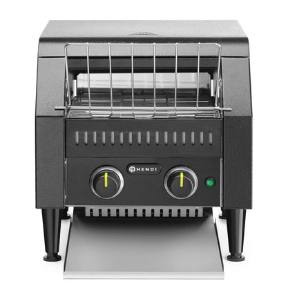 Double Conveyor Toaster with Adjustable Timer | HENDI | Black | 230V/2240W