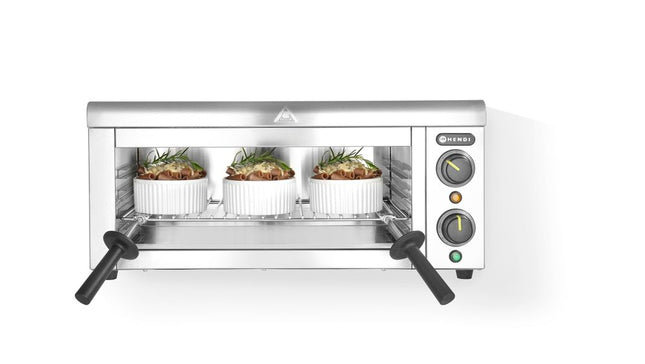 Wall-Mountable Salamander Grill | HENDI | 230V/2000W | IPX4 Rated | 610x450x275mm
