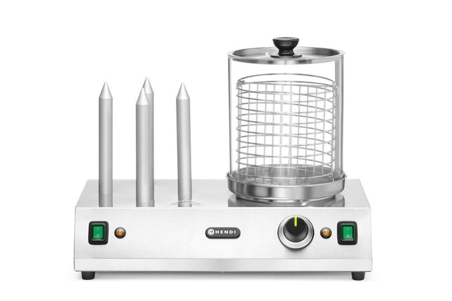 Sausage and Hot-Dog Buns Warmer | HENDI | 220-240V/550W | 500x310x395mm