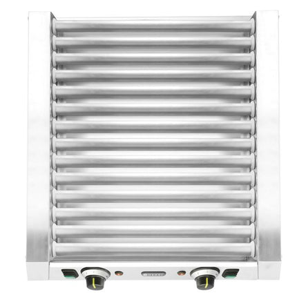 Sausage rolling grill, 2 zones, HENDI, 14 rollers, 230V/1230W, 566x640x(H)192mm