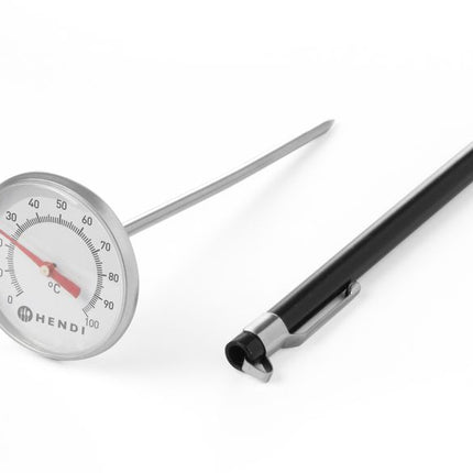 Analogue Thermometer | HENDI | 0 to 100°C Range | Stainless Steel Probe