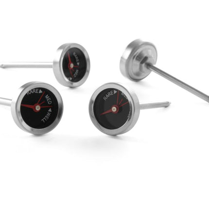 Steak Thermometer Set | HENDI | 4 Stainless Steel Probes | Oven Safe 4
