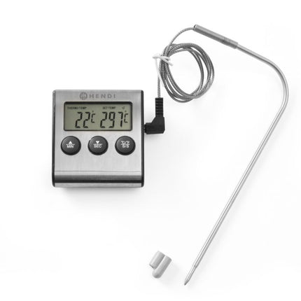 Roasting Thermometer with Timer | HENDI | Stainless Steel Probe | -50 to 250°C 3
