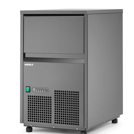 Ledomat za ledene kocke, Arktic, črn, 230 V/385 W, 520 x 380 x (V) 637 mm