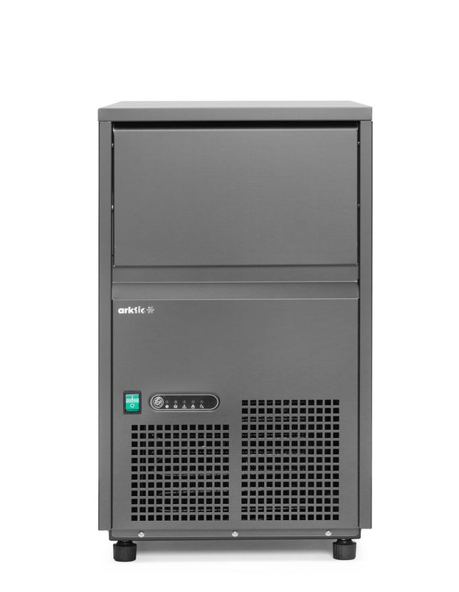 Ice cube machine, Arktic, Black, 230V/385W, 520x380x(H)637mm